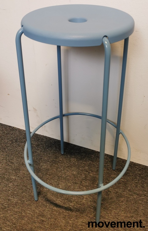 Solgt!Barkrakk i Blå plast / blålakkert - 1 / 3