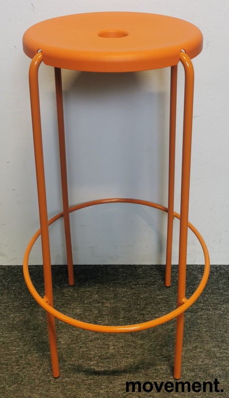 Solgt!Barkrakk i Orange plast / - 1 / 3