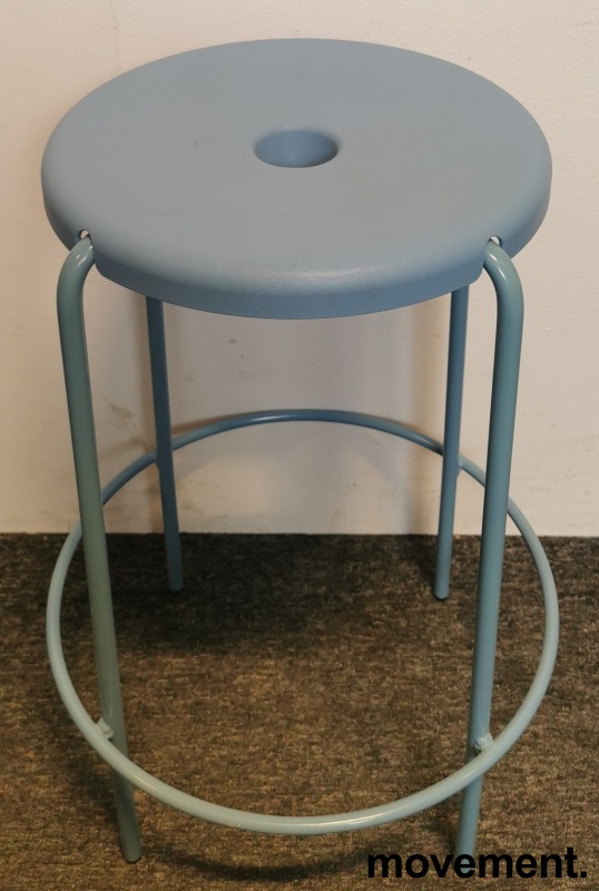Solgt!Barkrakk i Blå plast / blålakkert - 1 / 3