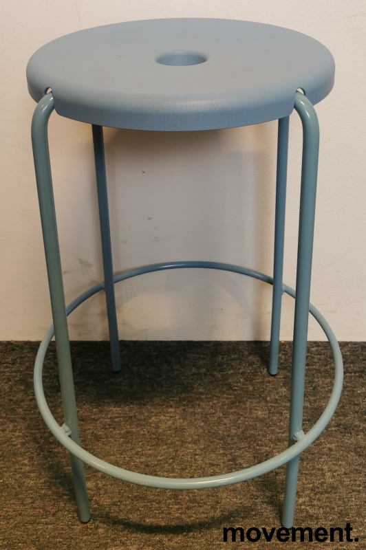 Solgt!Barkrakk i Blå plast / blålakkert - 2 / 3