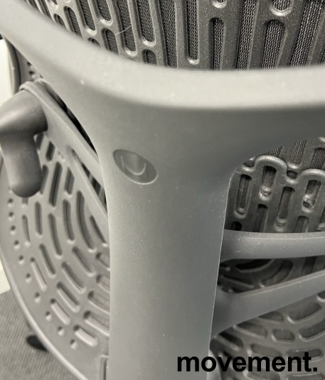 Solgt!Kontorstol i sort / sort mesh fra - 5 / 5