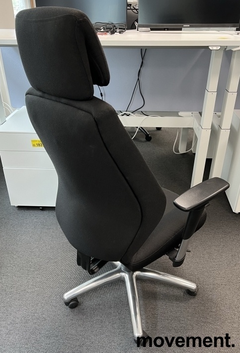 Solgt!Kontorstol i sort fra AJ Produkter, - 2 / 2