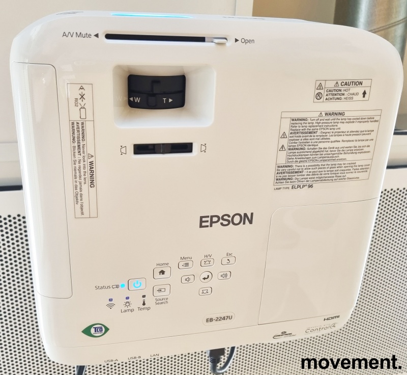 Solgt!Prosjektor fra Epson, modell - 3 / 4