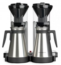 Moccamaster Dobbel Termos kaffetrakter Termostrakter 2x1,25L, CDGT-020, CD Termo, pent brukt.