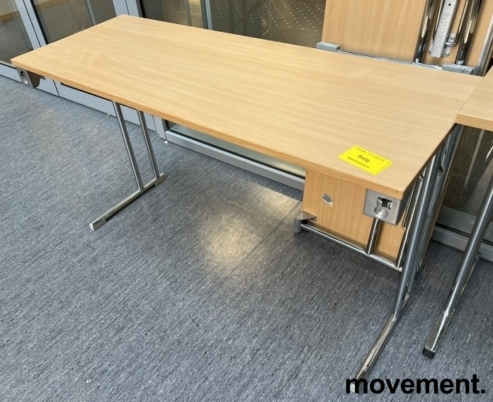 Solgt!Klappbord i bøk laminat, understell - 1 / 3
