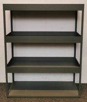 Lekker reol med hyller fra Hay, New Order-serie, 100cm bredde, 126cm Høyde, pent brukt