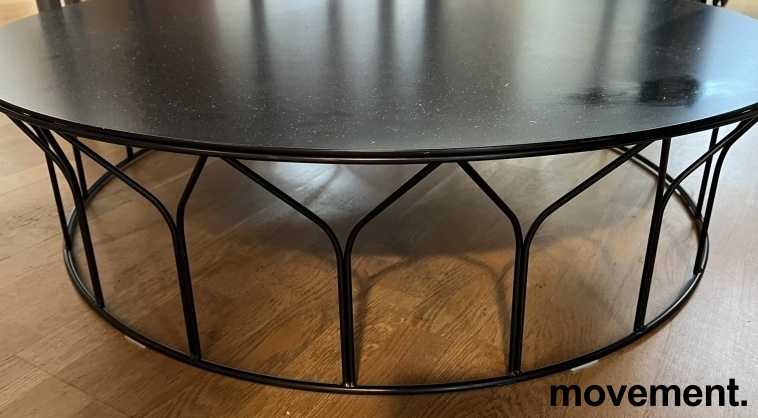 Solgt!Loungebord / sofabord i sort fra - 2 / 2