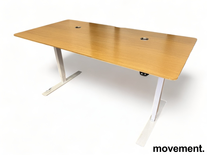 Solgt!Skrivebord med elektrisk hevsenk - 1 / 5