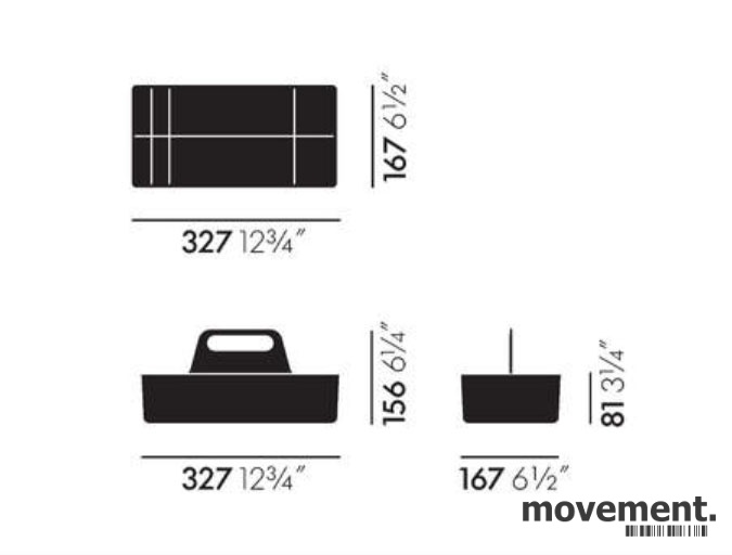 Vitra Toolbox, oppbevaringsboks med - 3 / 3