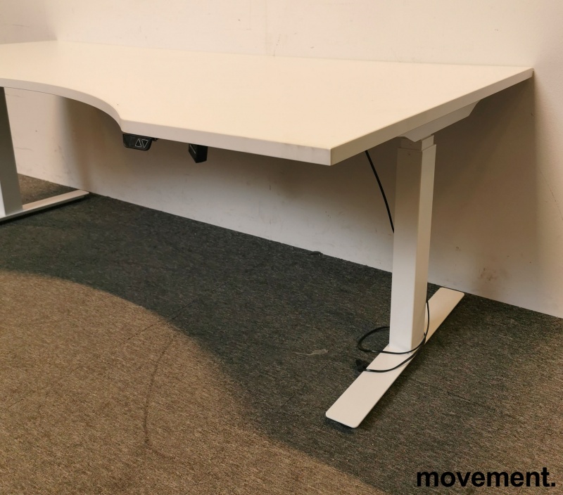 Solgt!Skrivebord med magebue, elektrisk - 3 / 3