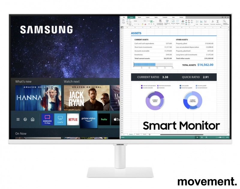 Solgt!Flatskjerm til PC: Samsung 32toms - 1 / 2