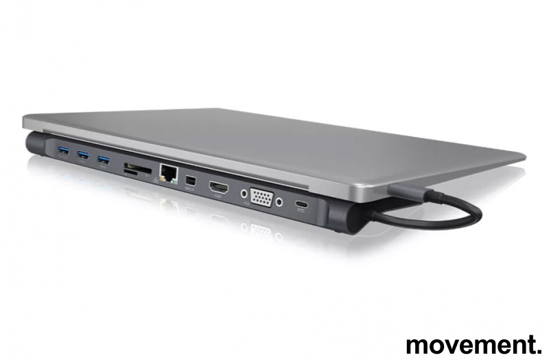 Solgt!Universal-dockingstasjon USB-C fra - 2 / 3