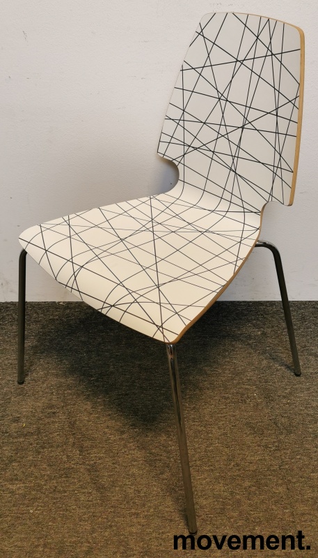 Solgt!IKEA Vilmar konferansestol i hvitt - 1 / 3