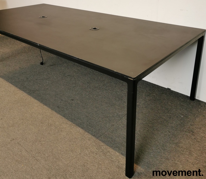 Solgt!Møtebord / konferansebord i sort - 3 / 3