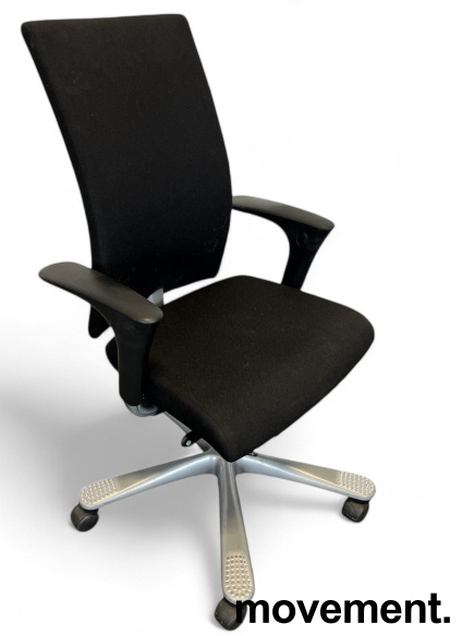 Solgt!Kontorstol: Håg H04 4600 i sort - 1 / 2