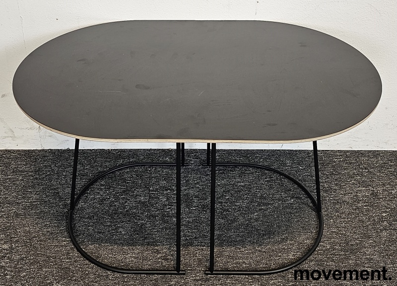 Loungebord i sort fra Muuto, model: - 1 / 2