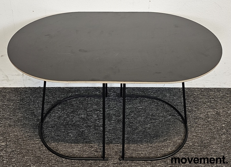 Solgt!Loungebord i sort fra Muuto, model: - 1 / 2