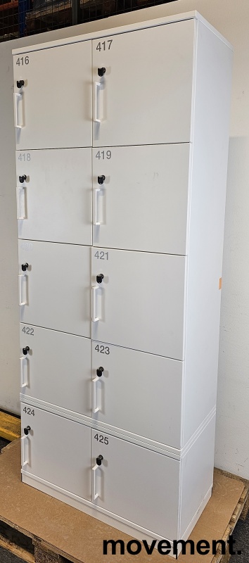Solgt!Lukeskap / skap med 10 låsbare - 3 / 3
