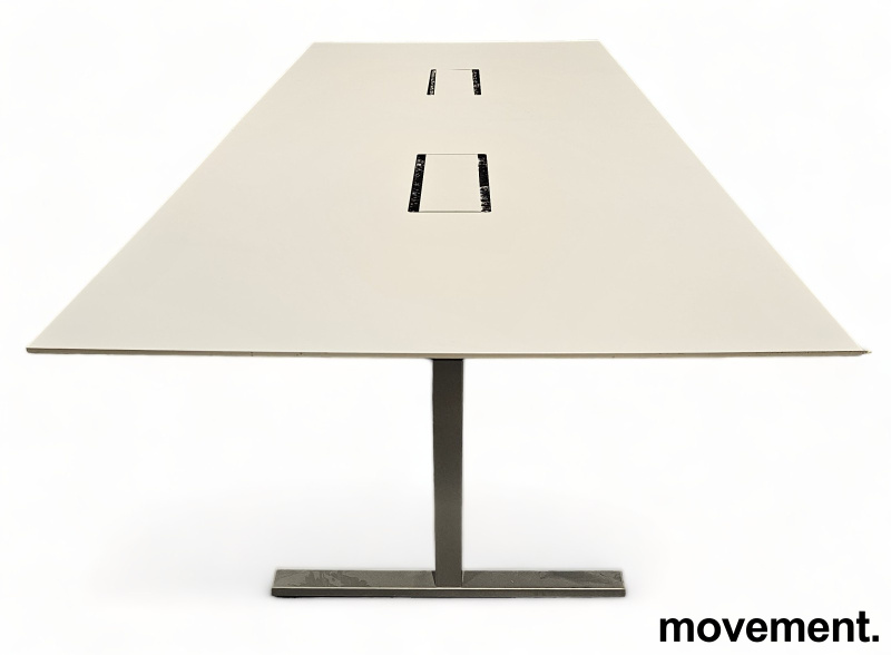 Solgt!Møtebord / konferansebord i hvit / - 1 / 4