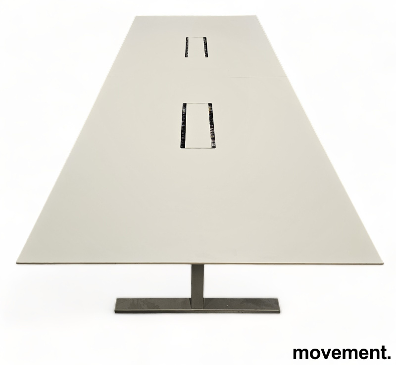 Solgt!Møtebord / konferansebord i hvit / - 2 / 4
