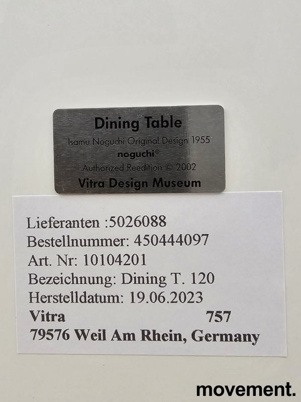 Vitra Noguchi Table, Ø=121cm, - 4 / 4