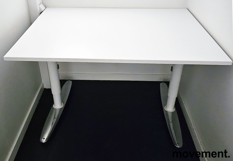 Kompakt skrivebord 110x80cm i - 1 / 2