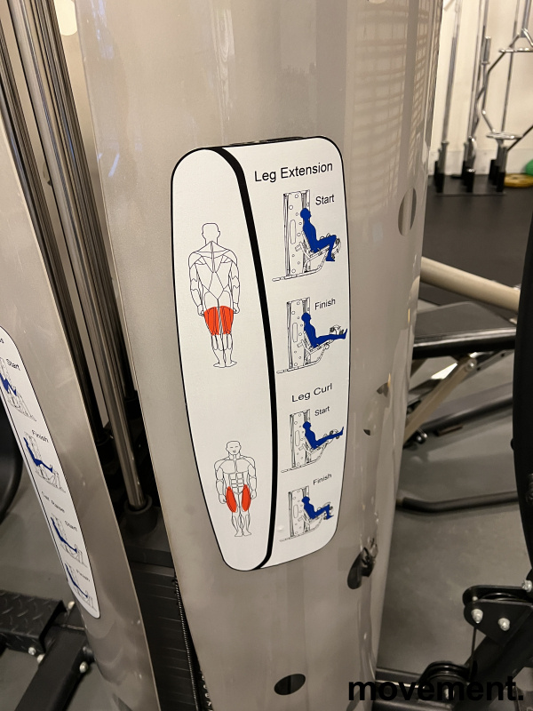 Solgt!Multigym treningsapparat fra - 6 / 6