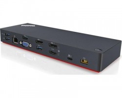Lenovo Thinkpad Thunderbolt 3 Docking Station 230W, Gen 2, med lader og USB-C-kabel, pent brukt