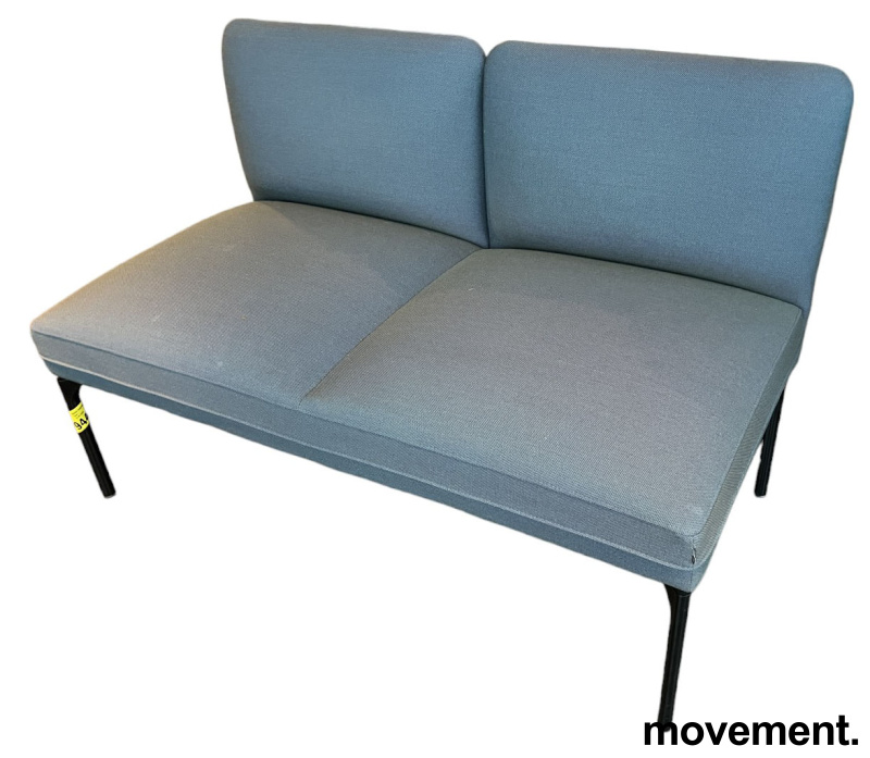 2-seter sofa / lounge mørk blågrå / - 1 / 3