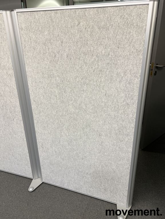 Solgt!Skillevegg i aluminium / grå - 2 / 2