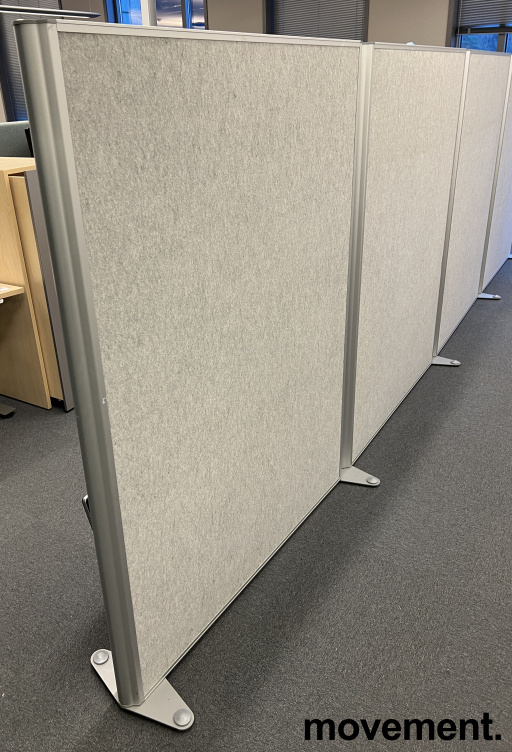 Solgt!Skillevegg i aluminium / grå - 2 / 2