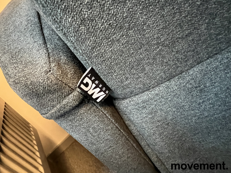 Solgt!Lenestol / Recliner i mørkt grått - 3 / 3