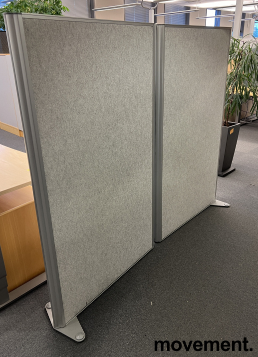 Solgt!Skillevegg i aluminium / grå - 2 / 3