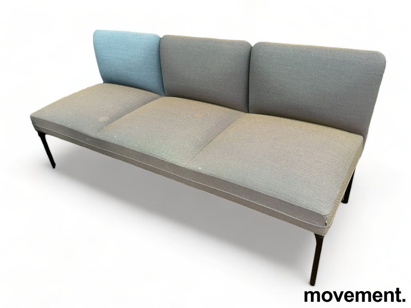 Solgt!3-seter sofa / lounge i mørkt