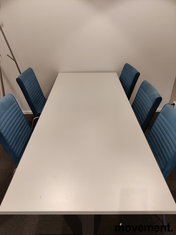 Solgt!Møtebord / konferansebord i lys grå - 2 / 2