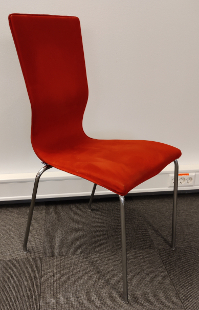 Konferansestol fra HOVDokka i rød