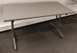 Solgt!Klappbord i grå laminat, understell - 2 / 4