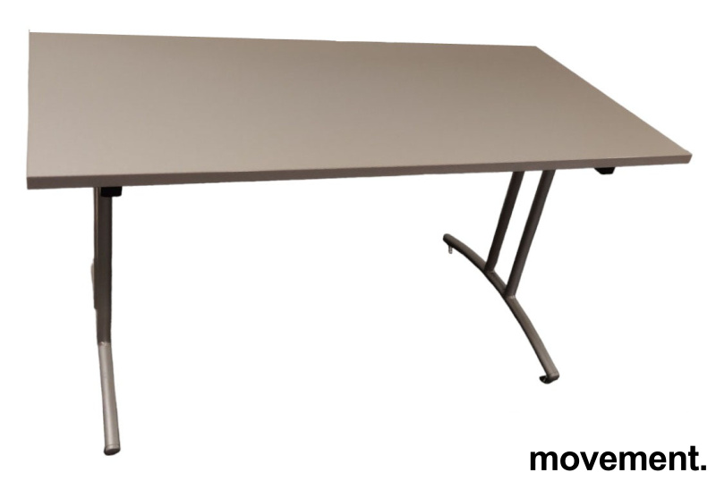 Solgt!Klappbord i grå laminat, understell - 1 / 4