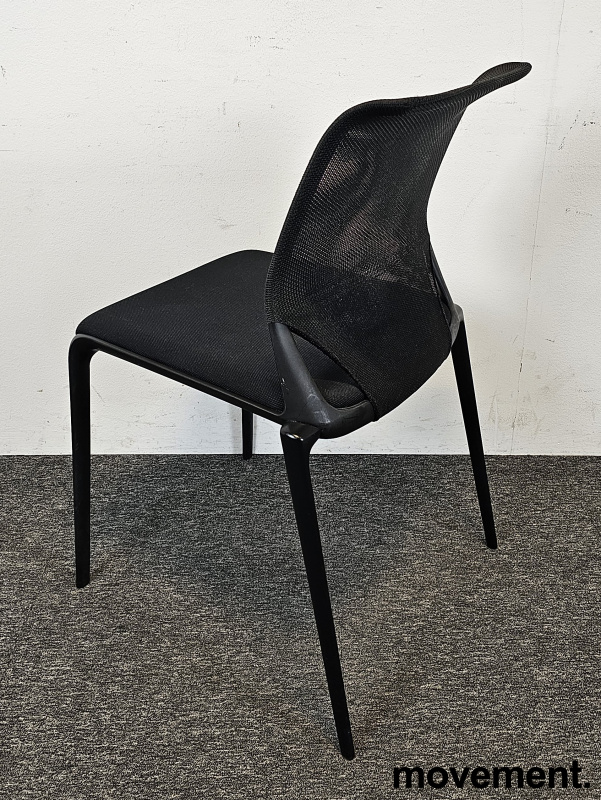 Solgt!Konferansestol i sort fra Vitra, - 3 / 5