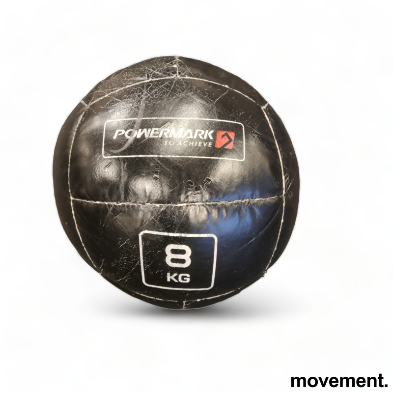 Solgt!Medisinball 8 kg, pent brukt - 1 / 2
