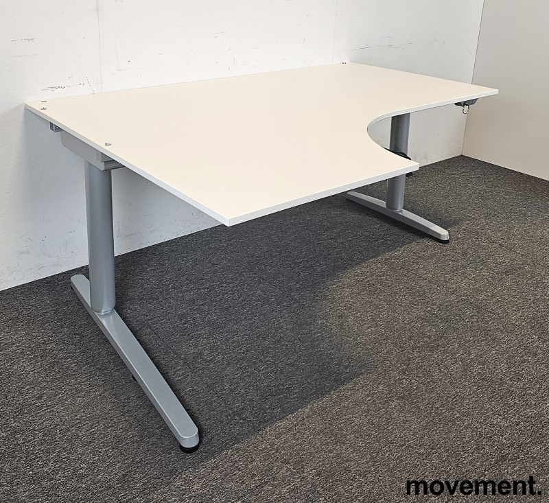 Solgt!IKEA Galant elektrisk hevsenk, hvit - 3 / 5