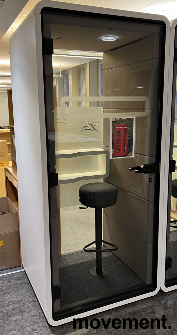 Solgt!Lydisolert stillerom / telefonrom - 2 / 3