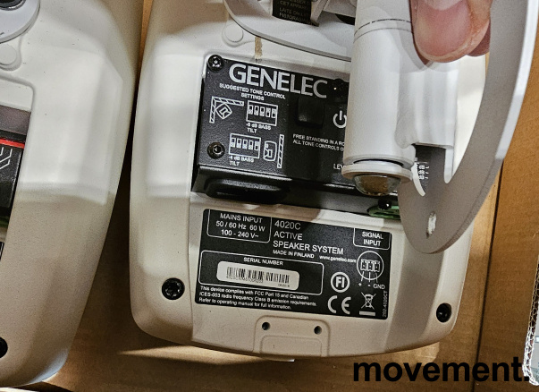 Solgt!Studiomonitorer: 2 stk Genelec - 4 / 4