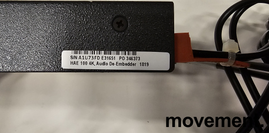 Solgt!Extron HAE100 4K HDMI Audio - 5 / 5