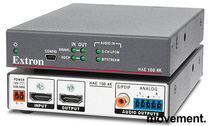 Solgt!Extron HAE100 4K HDMI Audio - 1 / 5
