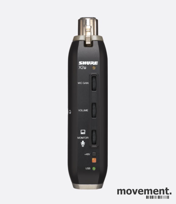 Solgt!Shure X2u, USB-adapter til - 1 / 3