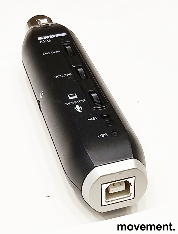 Shure X2u, USB-adapter til - 2 / 3