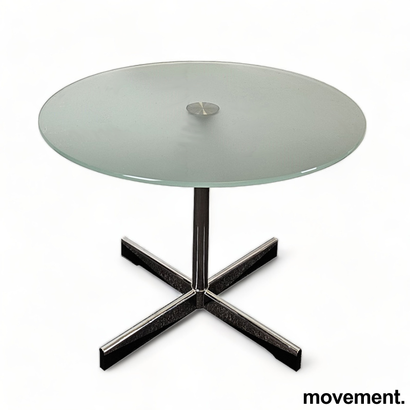 Solgt!Loungebord i glass/krom, ForaForm - 1 / 2