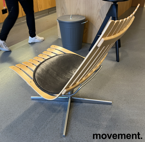 Solgt!Scandia Nett Swivel loungestol / - 2 / 2