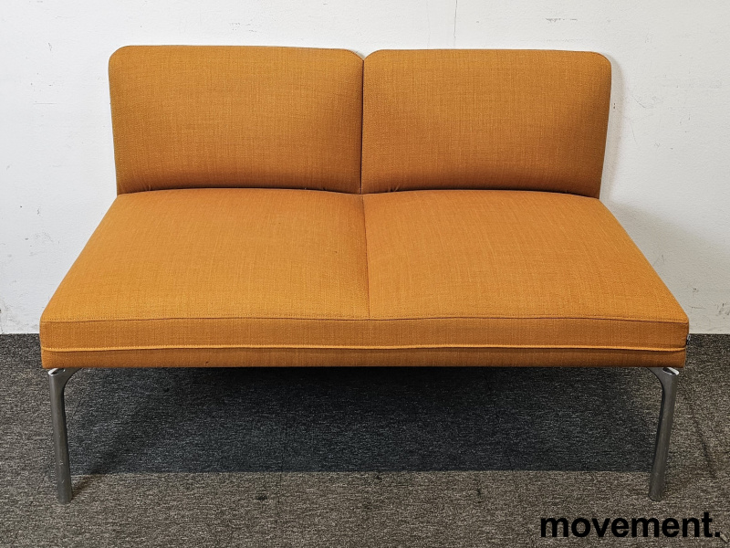 Solgt!2-seter sofa / lounge Oransje  / - 2 / 4